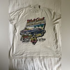 brandy melville west coast tee shirt